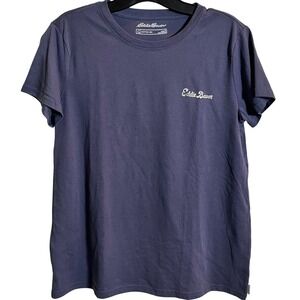 Eddie Bauer Women's Graphic T-Shirt Live Your Adventure Hiking‎ Outdoors Size S